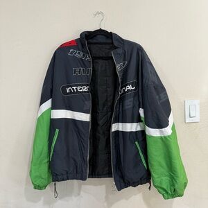 vintage racer jacket